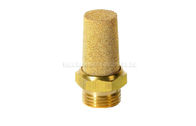 Silenciador neumático de cobre amarillo, M5 - 2&quot; silenciador del aire para la válvula neumática
