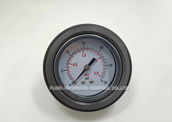 2 manómetro neumático de la presión de aire del indicador de presión de montaje del panel de la pulgada 50m m
