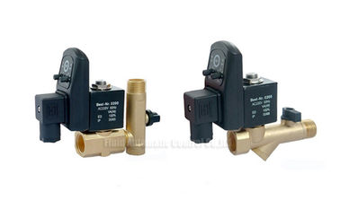 tamaño auto G1/4 del puerto de la válvula del palero del contador de tiempo 16bar”, G3/8”, G1/2” para el sistema del compresor de aire
